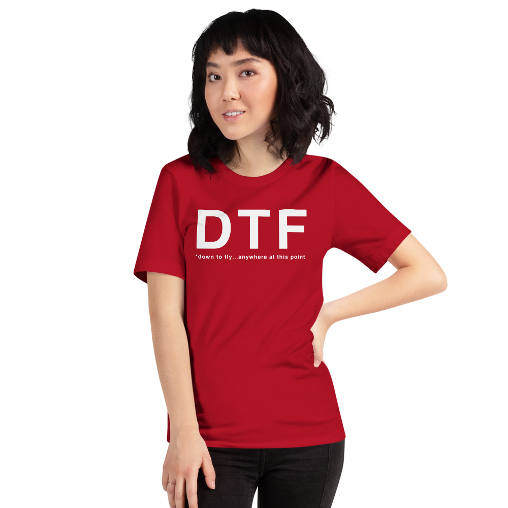 "DOWN TO FLY" Tee - UNISEX - 6 COLORS