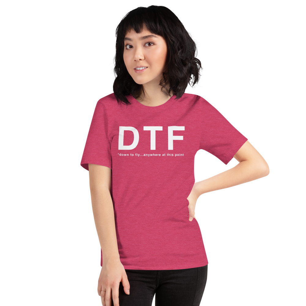 "DOWN TO FLY" Tee - UNISEX - 6 COLORS