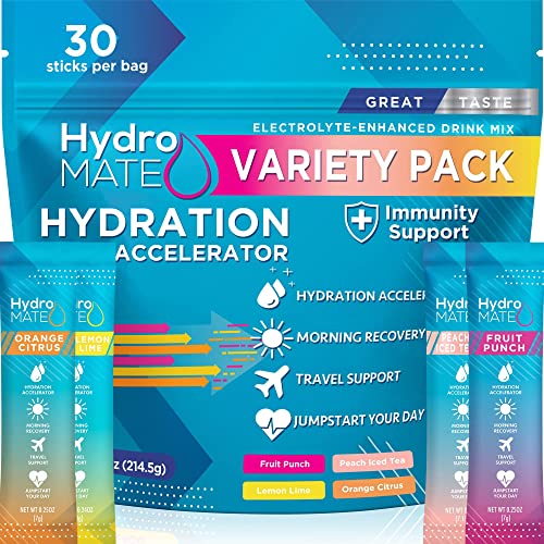 Hydro Electrolytes Powder Drink Mix Packets Hydration Accelerator Low –  Passenger Shaming Merchandise