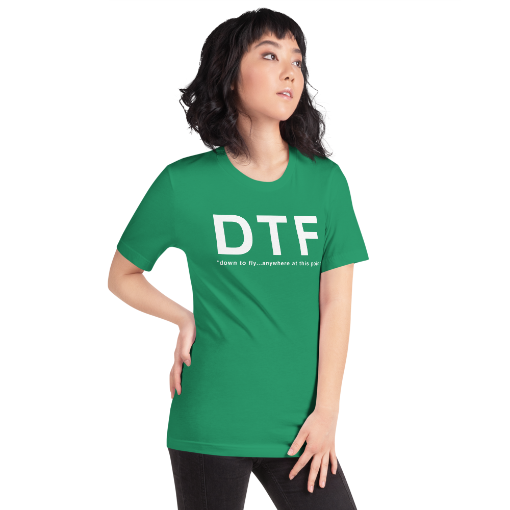 "DOWN TO FLY" Tee - UNISEX - 6 COLORS