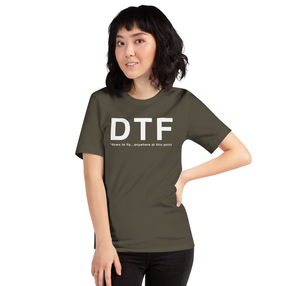 "DOWN TO FLY" Tee - UNISEX - 6 COLORS