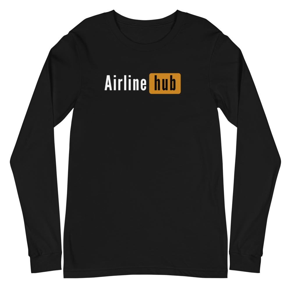 Passenger Shaming "Airline Hub" Long Sleeve Tee - UNISEX - 2 COLORS