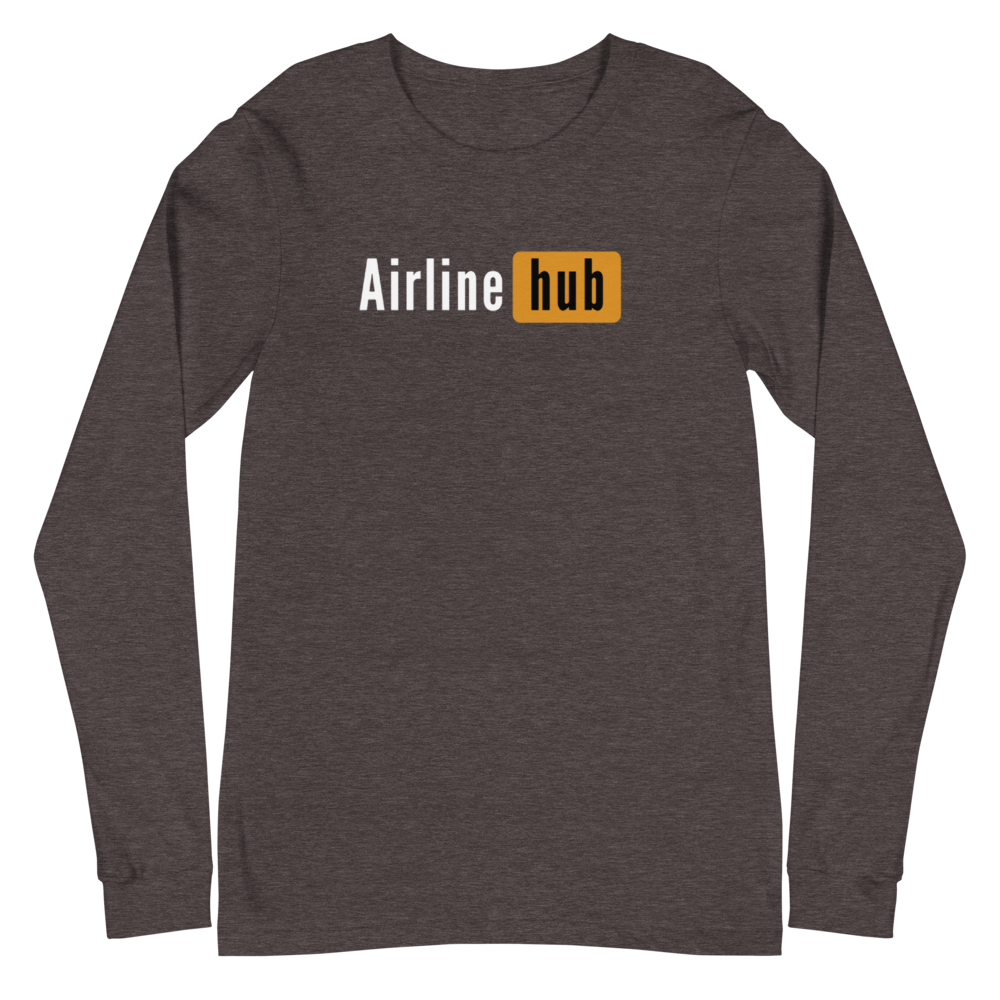 Passenger Shaming "Airline Hub" Long Sleeve Tee - UNISEX - 2 COLORS