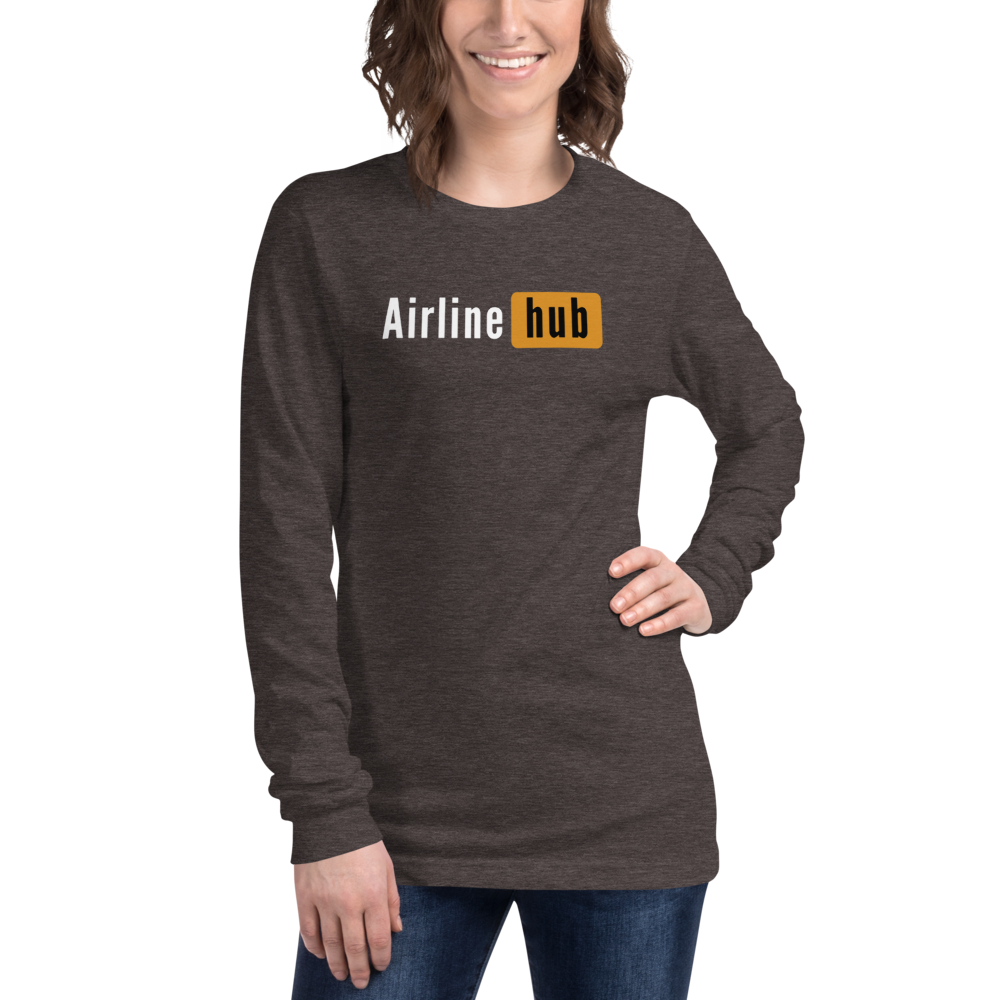 Passenger Shaming "Airline Hub" Long Sleeve Tee - UNISEX - 2 COLORS