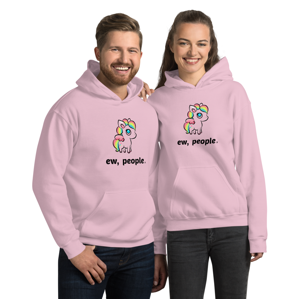 Passenger Shaming "Ew People" Unicorn Hoodie - UNISEX - 6 COLORS