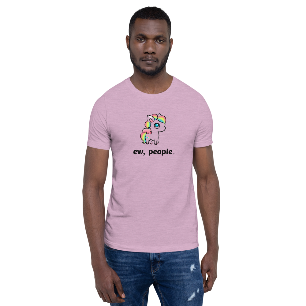 Passenger Shaming "Ew People" Unicorn Tee - UNISEX - 9 COLORS