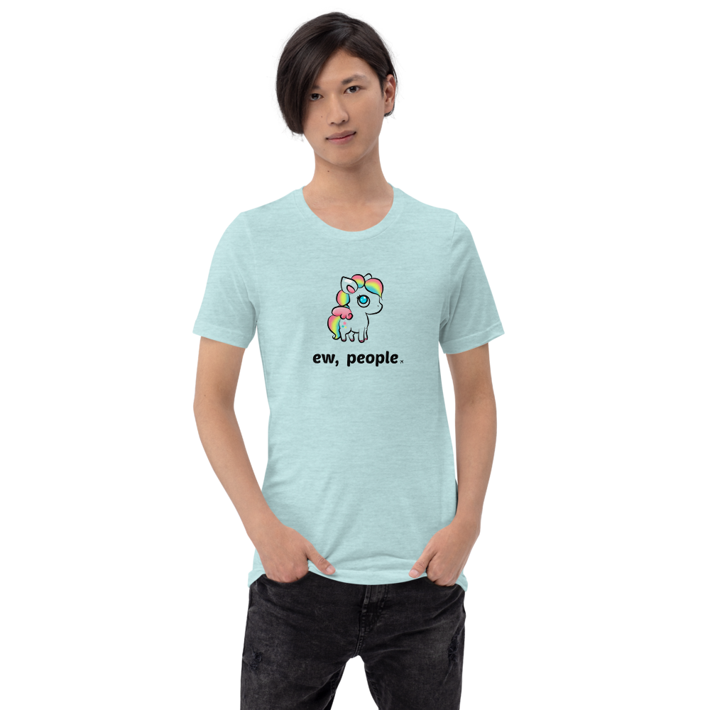 Passenger Shaming "Ew People" Unicorn Tee - UNISEX - 9 COLORS