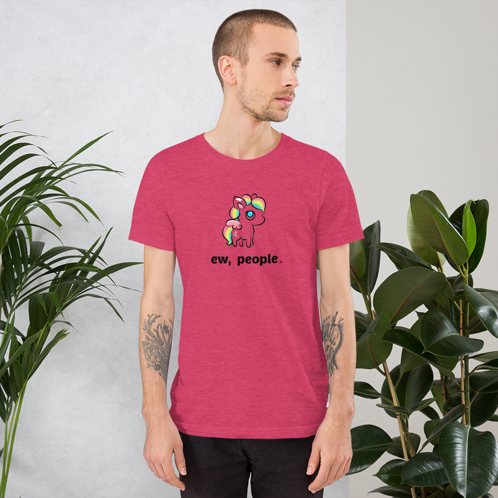 Passenger Shaming "Ew People" Unicorn Tee - UNISEX - 9 COLORS