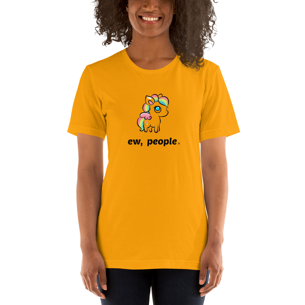 Passenger Shaming "Ew People" Unicorn Tee - UNISEX - 9 COLORS