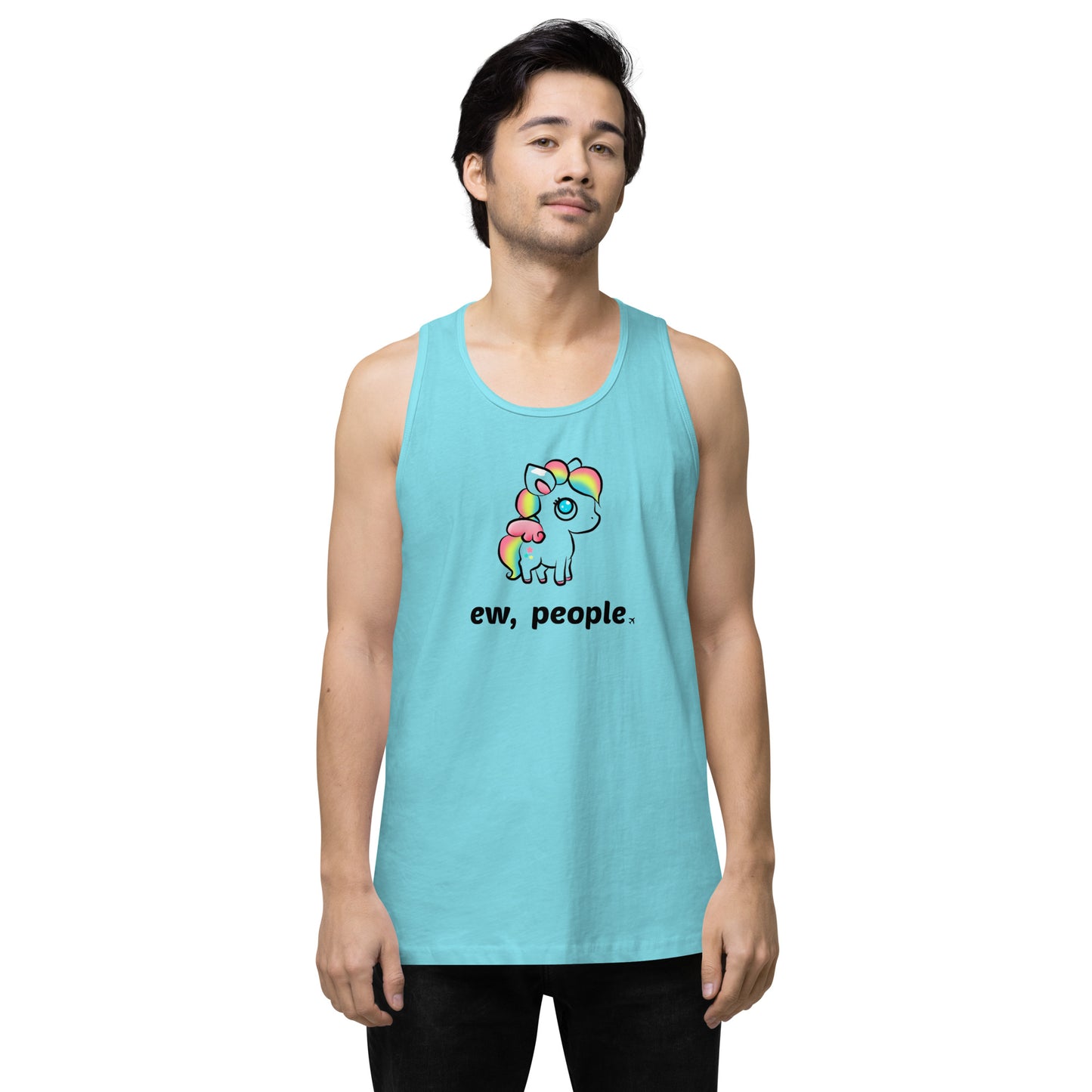 Passenger Shaming "Ew People" Unicorn Tank Top - UNISEX - 4 COLORS