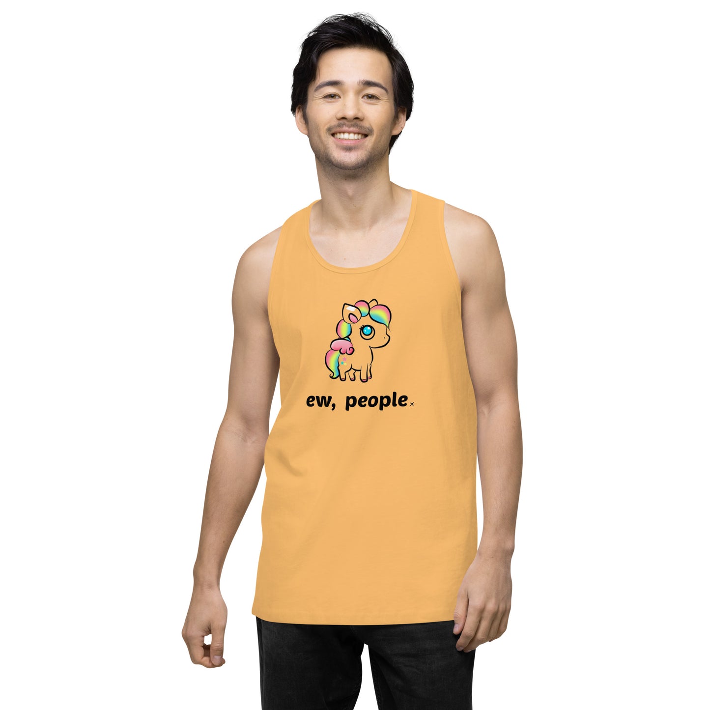 Passenger Shaming "Ew People" Unicorn Tank Top - UNISEX - 4 COLORS