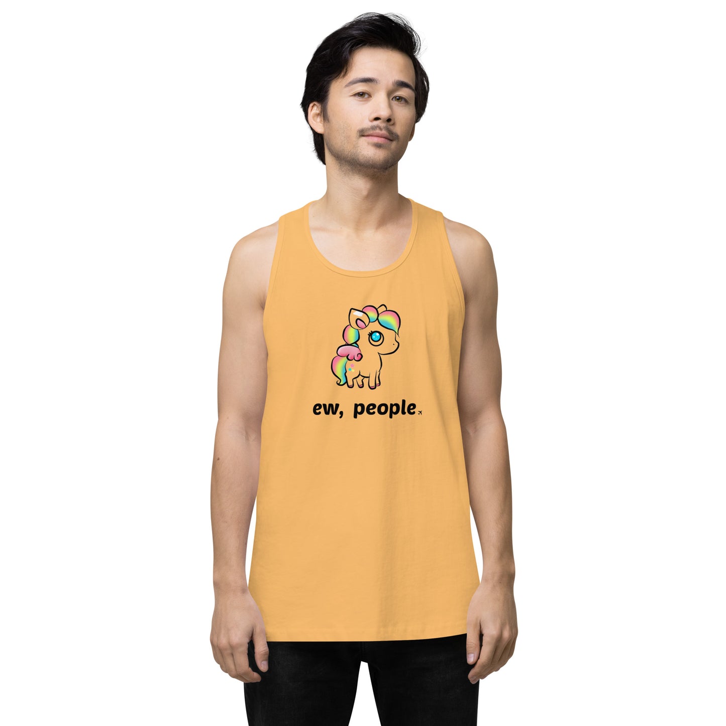 Passenger Shaming "Ew People" Unicorn Tank Top - UNISEX - 4 COLORS