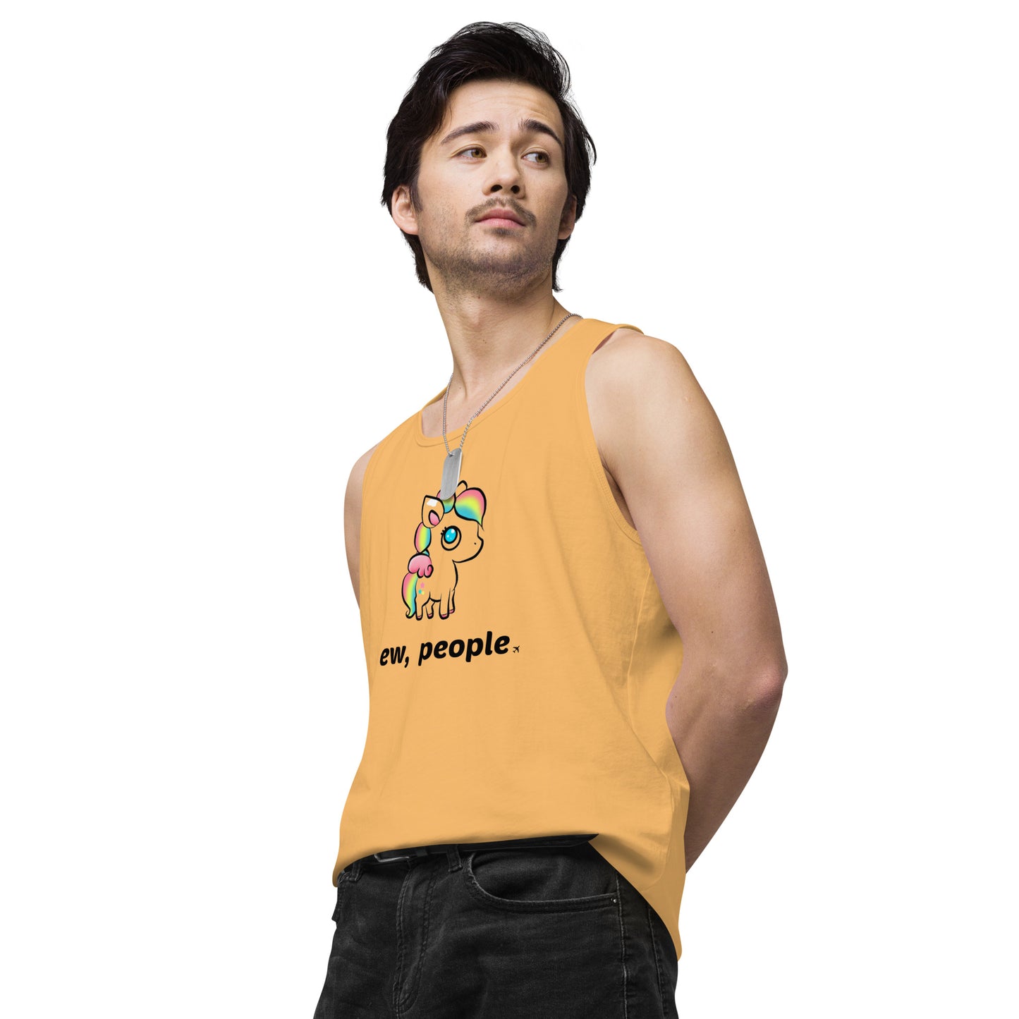 Passenger Shaming "Ew People" Unicorn Tank Top - UNISEX - 4 COLORS