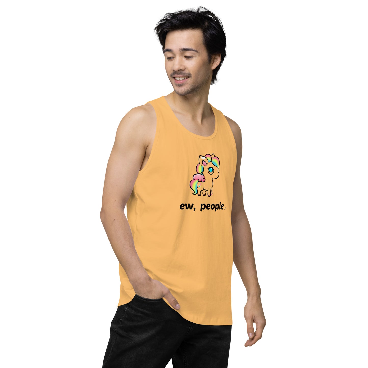 Passenger Shaming "Ew People" Unicorn Tank Top - UNISEX - 4 COLORS