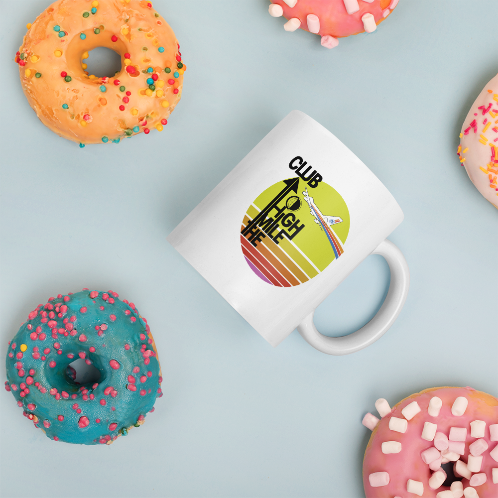 Retro "Mile High Club" Mug - 11oz