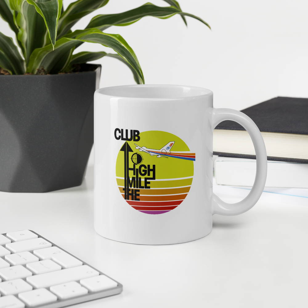 Retro "Mile High Club" Mug - 11oz