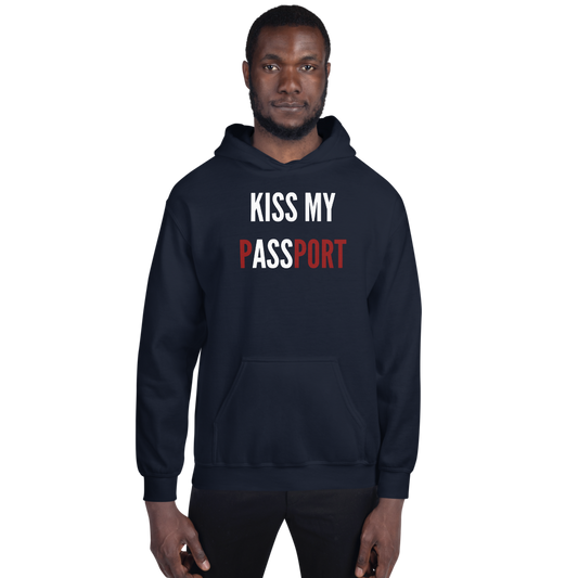 Passenger Shaming "Kiss My Passport" Hoodie - UNISEX - 8 COLORS