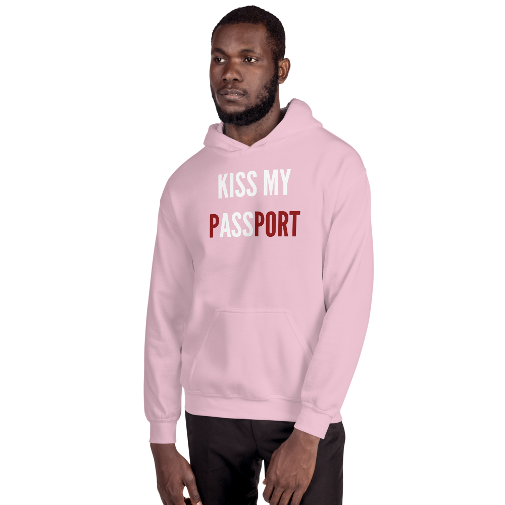 Passenger Shaming "Kiss My Passport" Hoodie - UNISEX - 8 COLORS