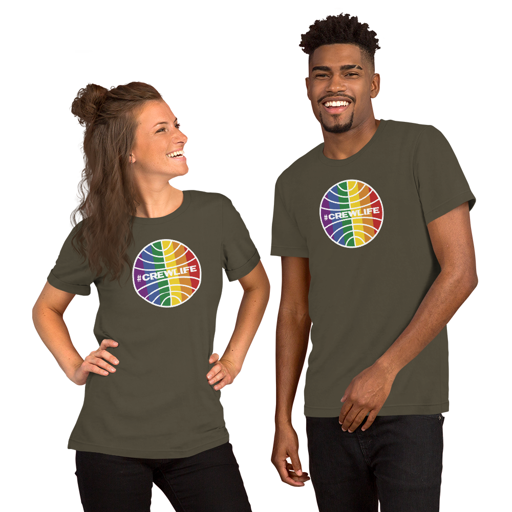 #CREWLIFE Pride Unisex Tee - 8 COLORS