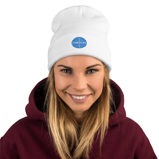 #CREWLIFE Globe Embroidered Beanie - UNISEX - 2 COLORS