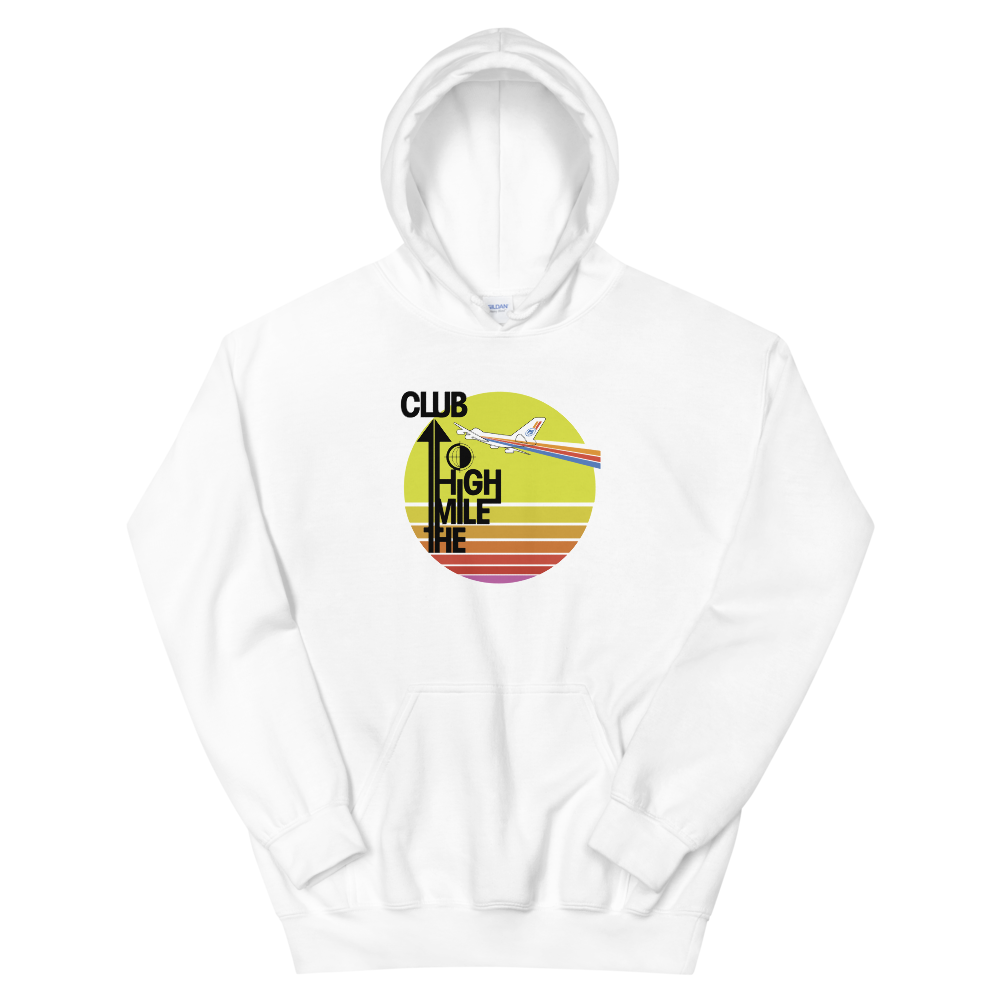 Retro "Mile High Club" Hoodie - UNISEX - 4 COLORS