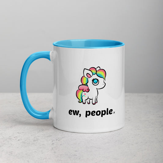 Passenger Shaming "Ew, People" Mug - 11oz
