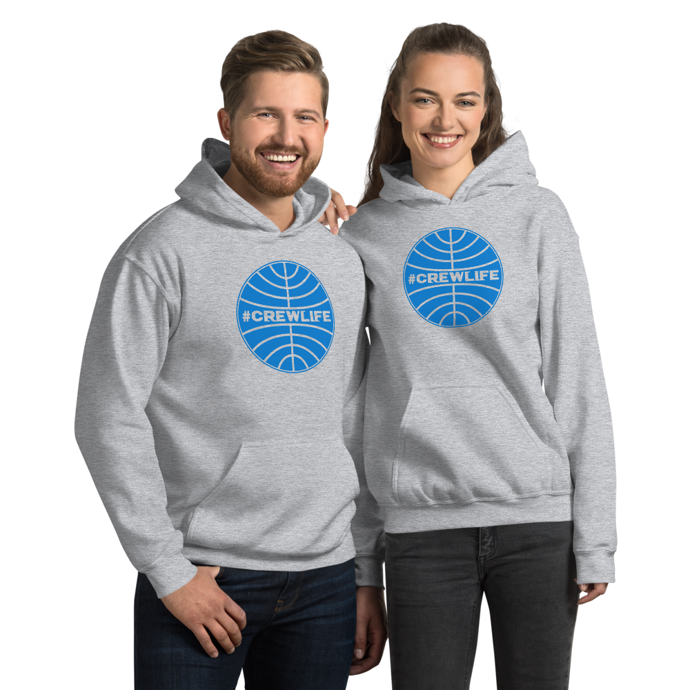 Passenger Shaming #CREWLIFE Globe Hoodie - UNISEX - 3 COLORS