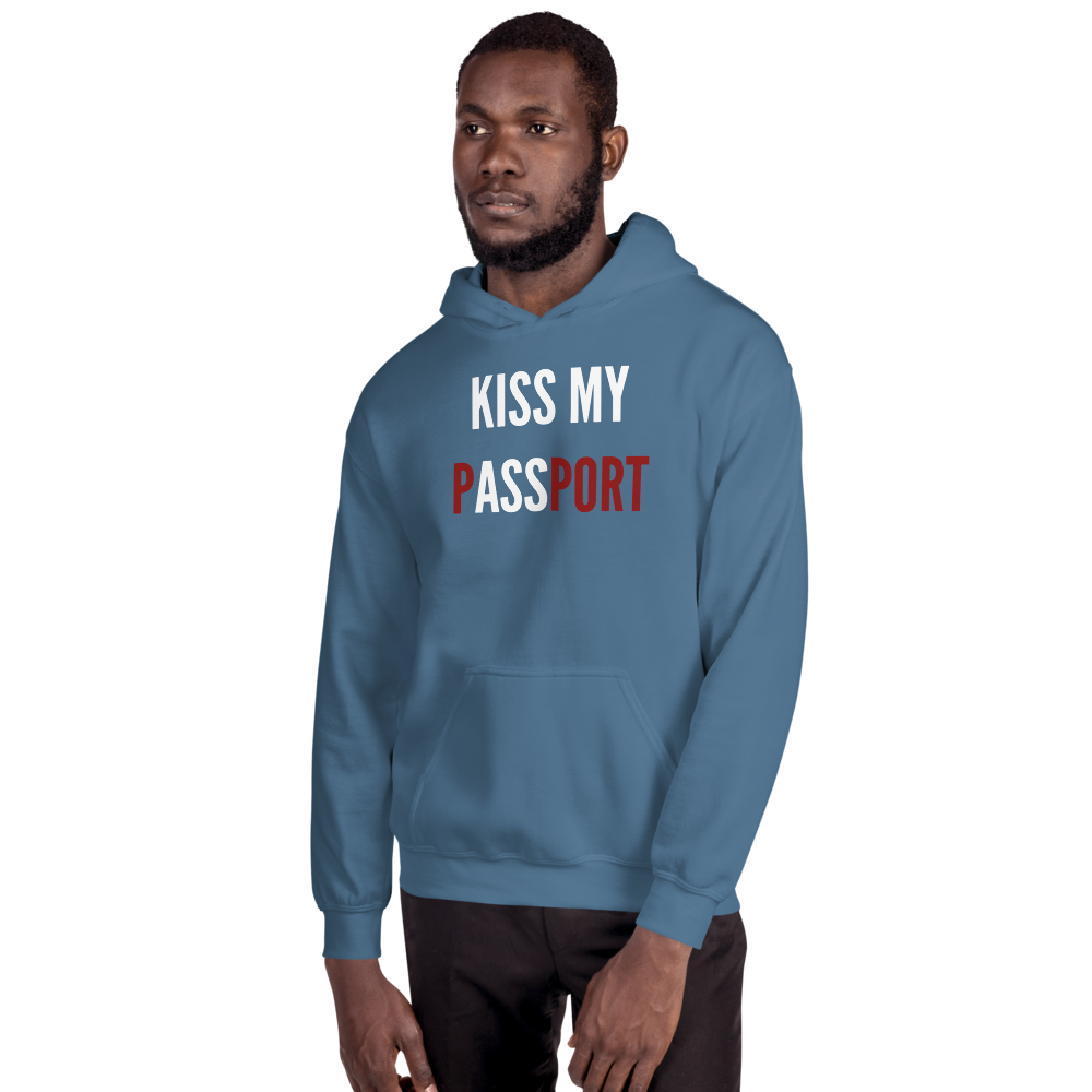 Passenger Shaming "Kiss My Passport" Hoodie - UNISEX - 8 COLORS