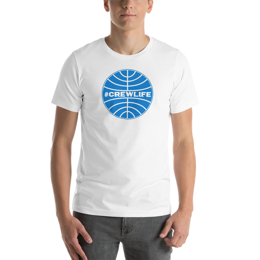 Passenger Shaming #CREWLIFE Globe Unisex Tee - 3 COLORS