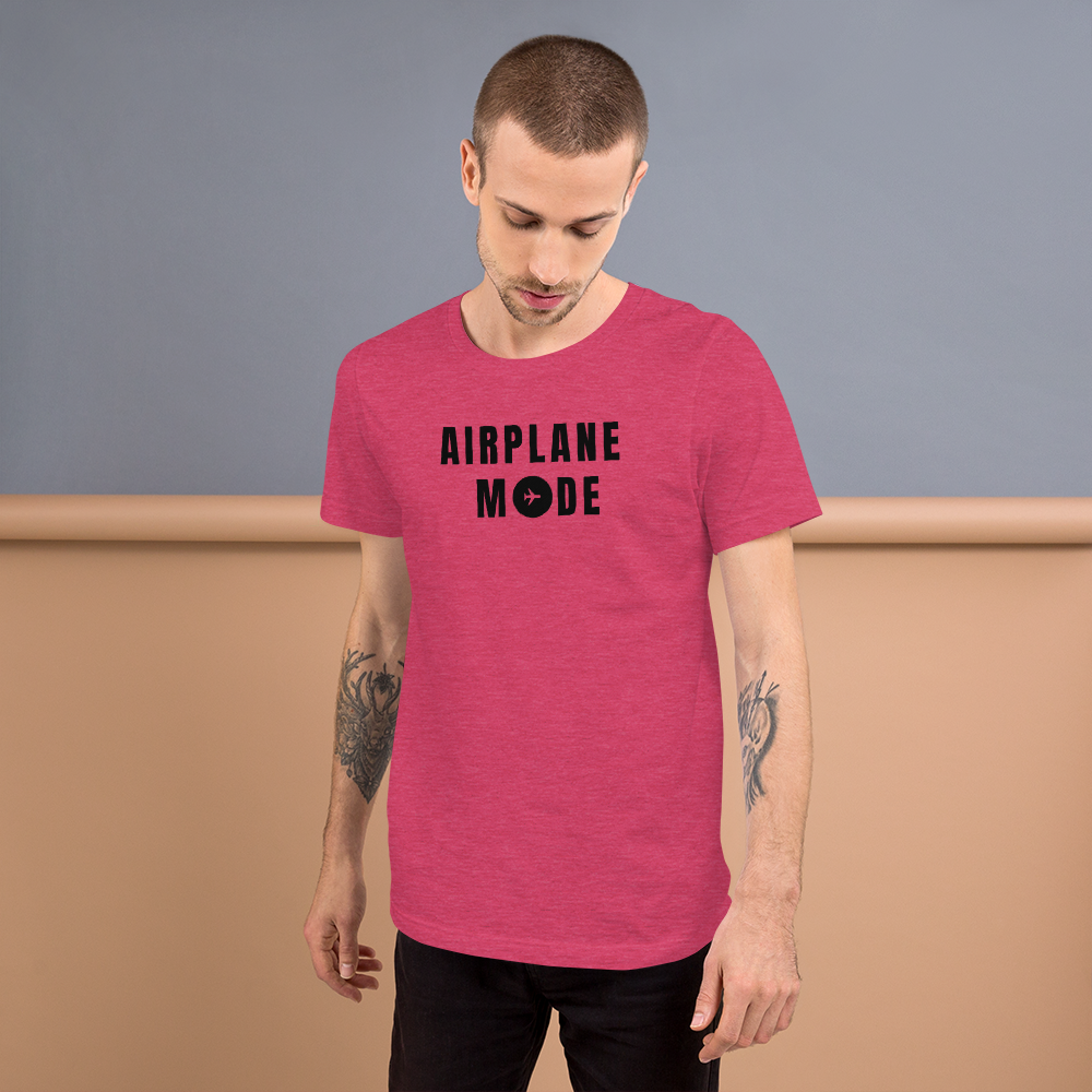 Passenger Shaming "Airplane Mode" Unisex Tee - 8 COLORS