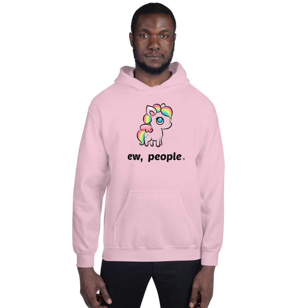 Passenger Shaming "Ew People" Unicorn Hoodie - UNISEX - 6 COLORS