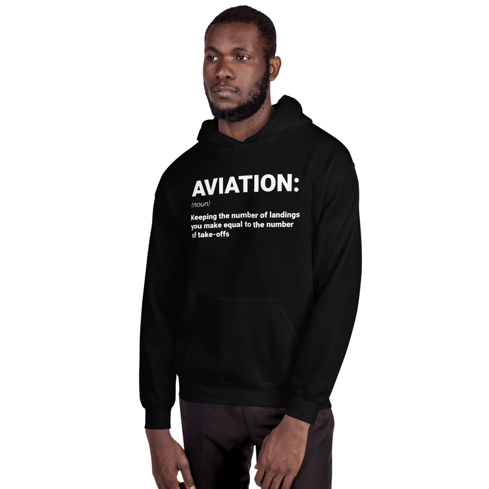 "AVIATION" Defined Hoodie - UNISEX - 4 COLORS