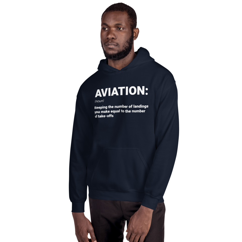 "AVIATION" Defined Hoodie - UNISEX - 4 COLORS