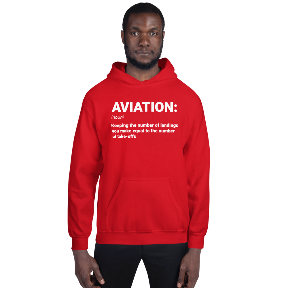 "AVIATION" Defined Hoodie - UNISEX - 4 COLORS