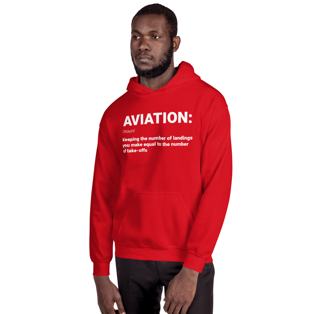 "AVIATION" Defined Hoodie - UNISEX - 4 COLORS