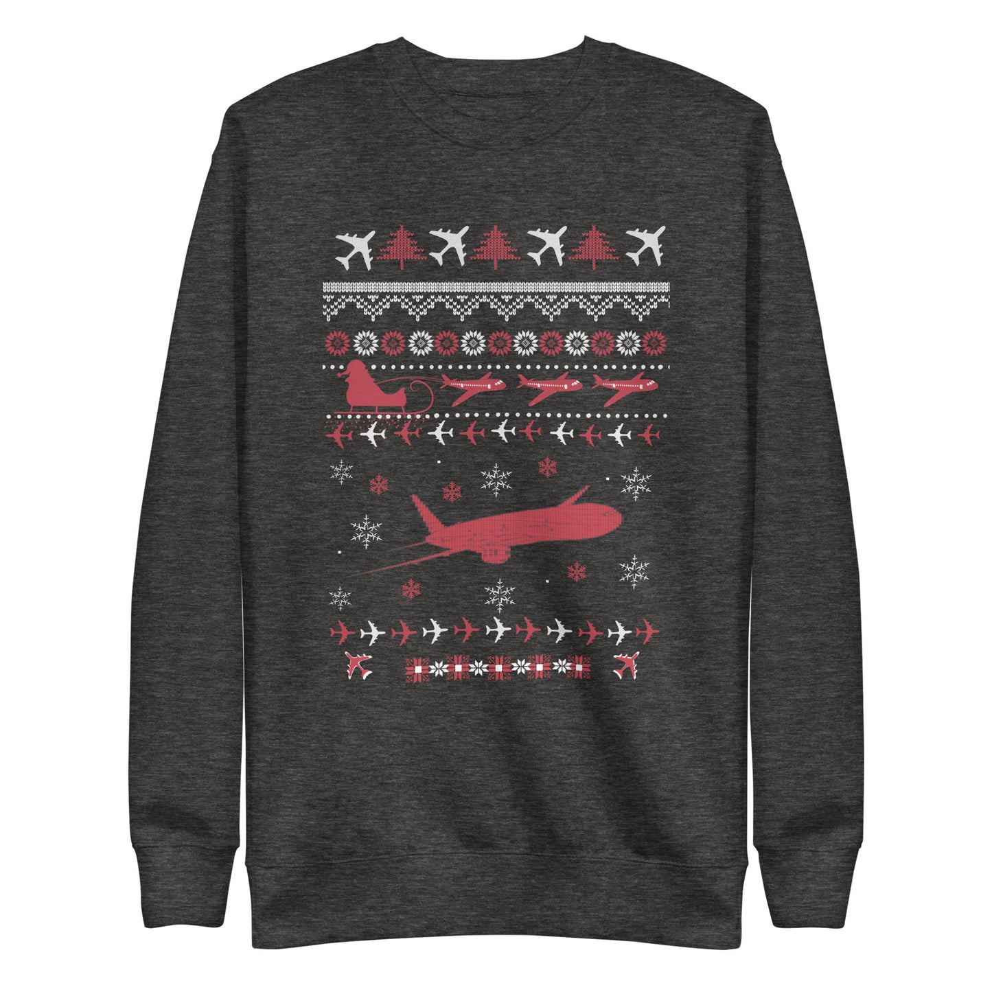 Ugly Christmas Sweater by Passenger Shaming - UNISEX - Charcoal