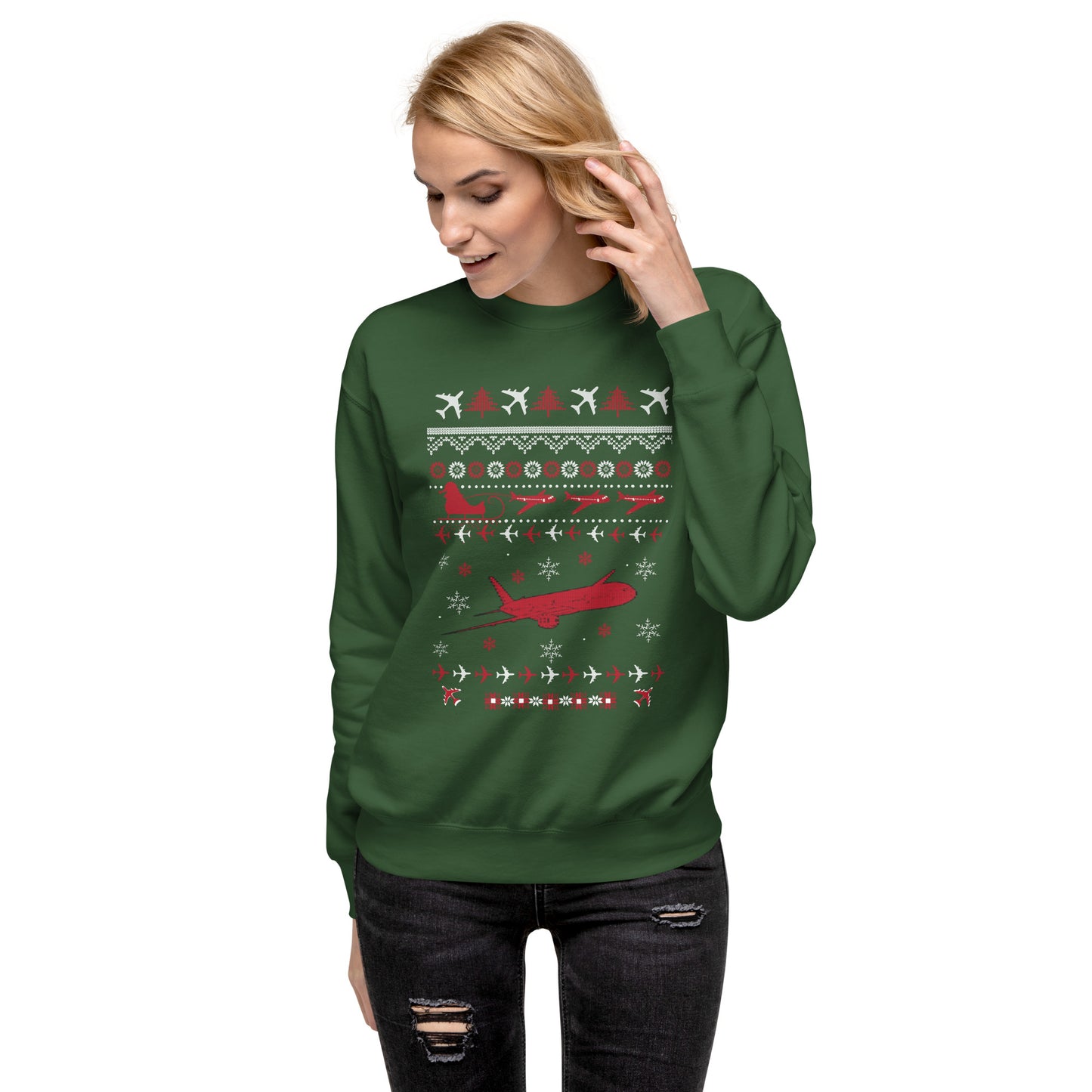 Ugly Christmas Sweater by Passenger Shaming - UNISEX - Green