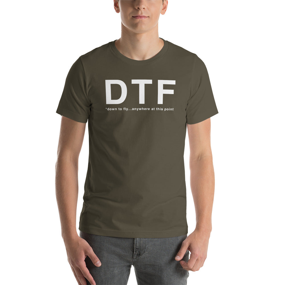 "DOWN TO FLY" Tee - UNISEX - 6 COLORS