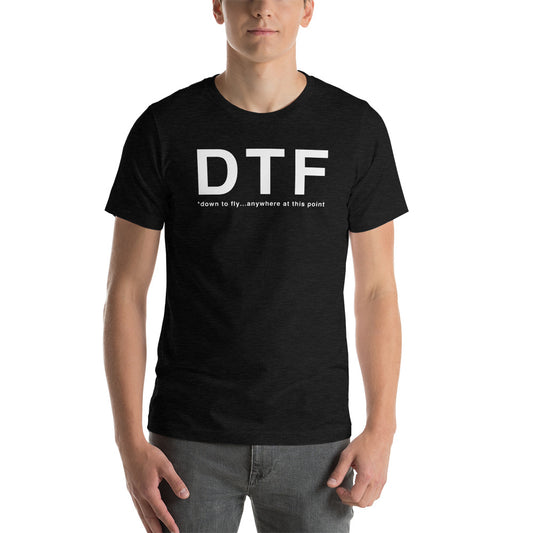 "DOWN TO FLY" Tee - UNISEX - 6 COLORS