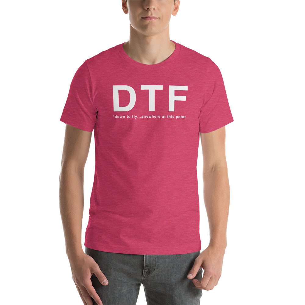 "DOWN TO FLY" Tee - UNISEX - 6 COLORS