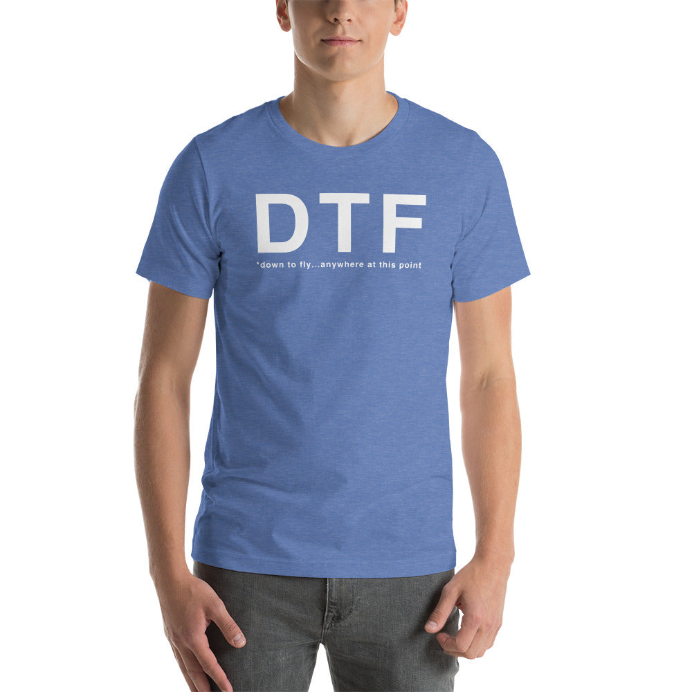 "DOWN TO FLY" Tee - UNISEX - 6 COLORS