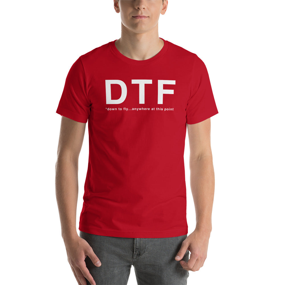 "DOWN TO FLY" Tee - UNISEX - 6 COLORS