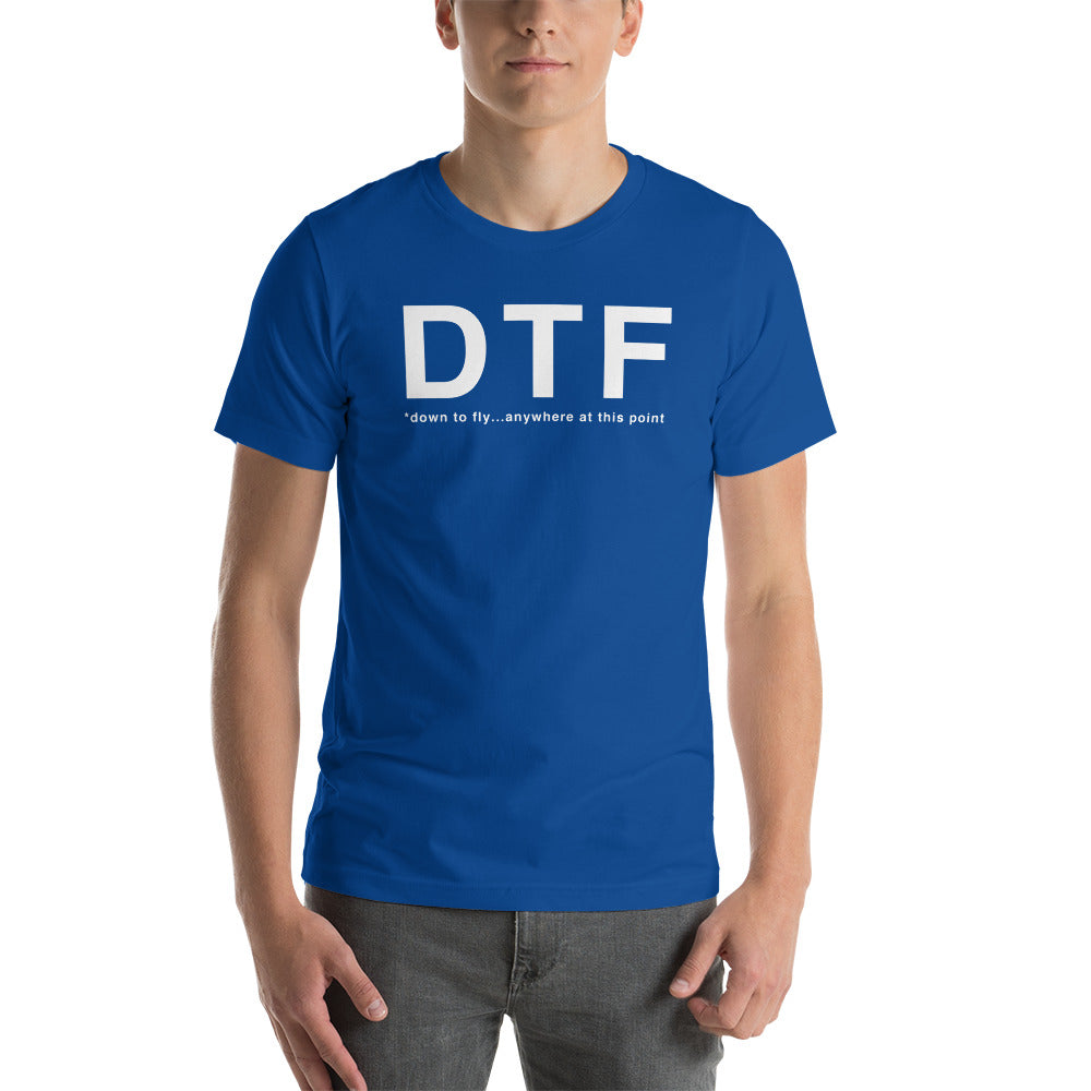 "DOWN TO FLY" Tee - UNISEX - 6 COLORS