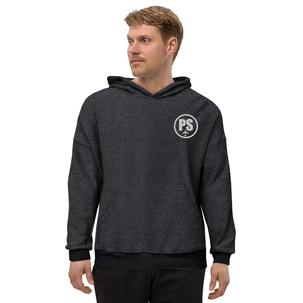 Embroidered PS Logo Sueded Fleece Hoodie - UNISEX