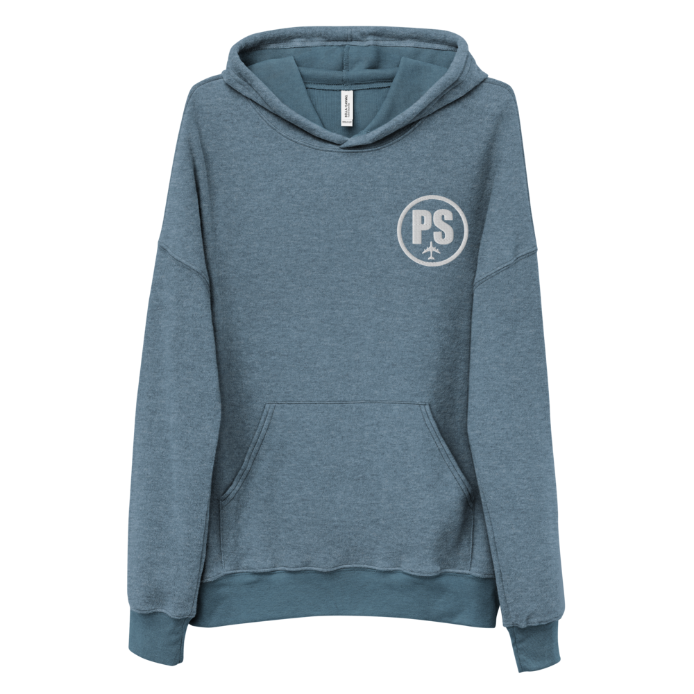 Embroidered PS Logo Sueded Fleece Hoodie - UNISEX