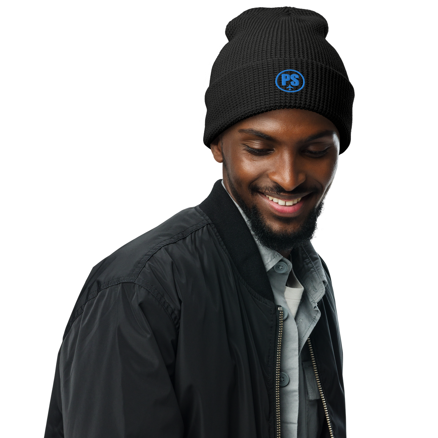Passenger Shaming Logo Waffle Beanie - Embroidered - UNISEX