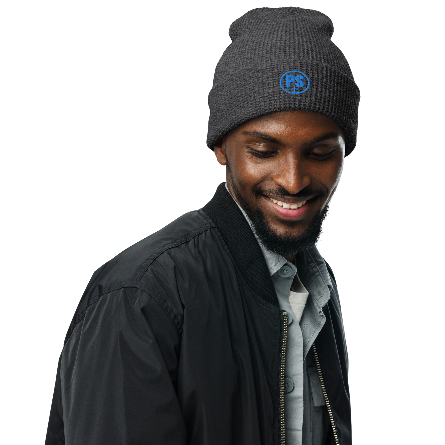 Passenger Shaming Logo Waffle Beanie - Embroidered - UNISEX