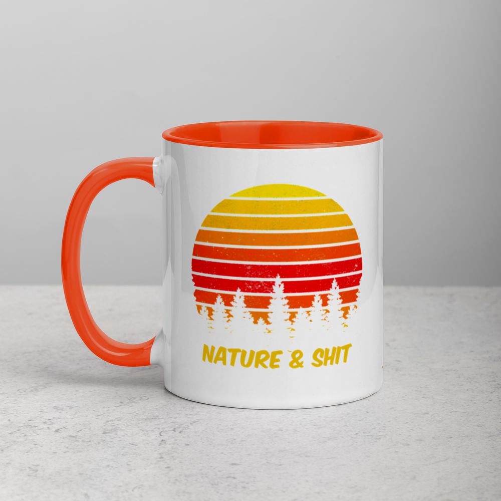 Retro Nature & Shit Mug - 11oz