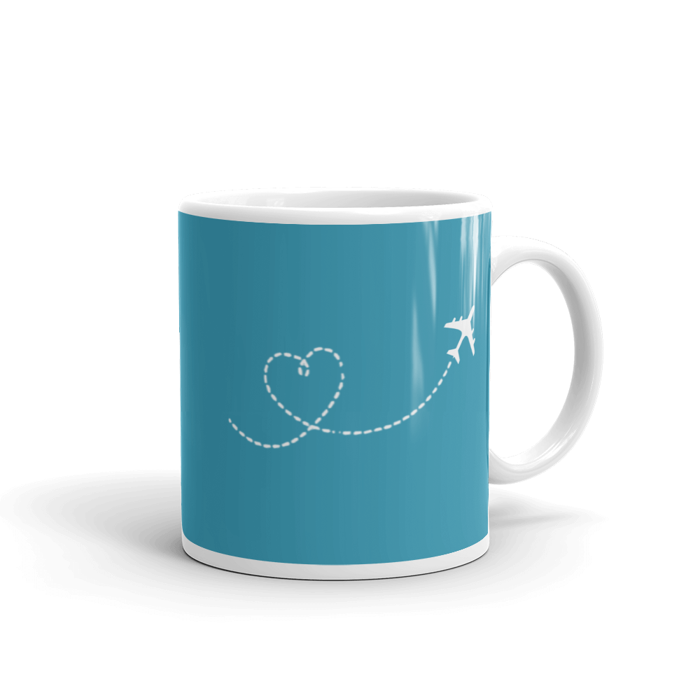 "Just Plane Love" Mug - 11oz
