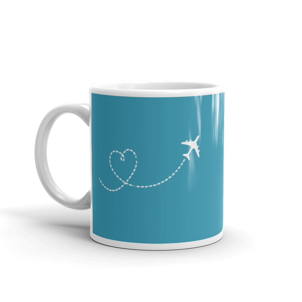 "Just Plane Love" Mug - 11oz